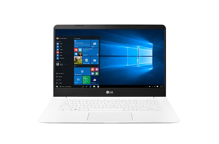 LG gram 14" Core i5  纖薄筆記型電腦 (白色), 14Z960